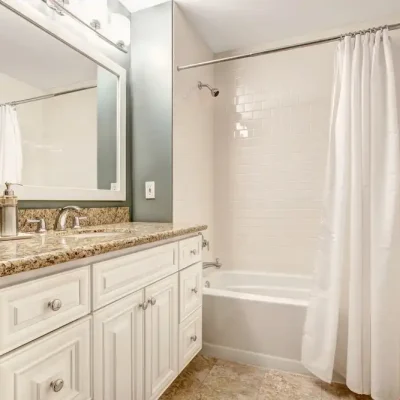 bathroom vanity install