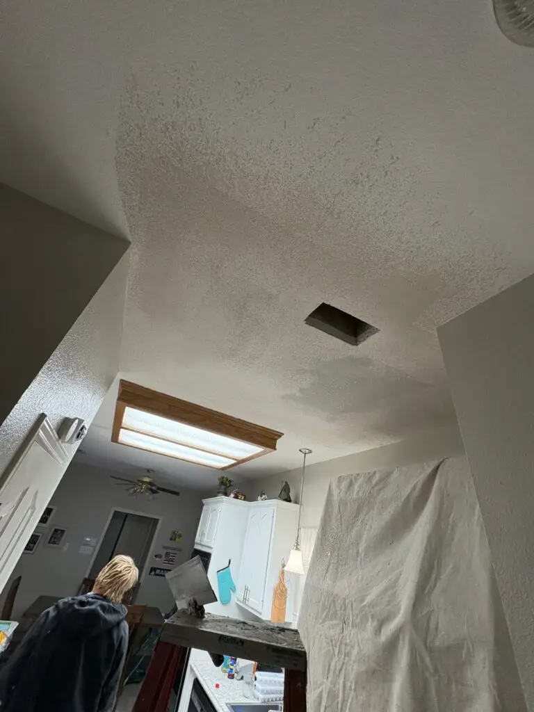 Kitchen Ceiling Drywall Repair in Corpus Christi